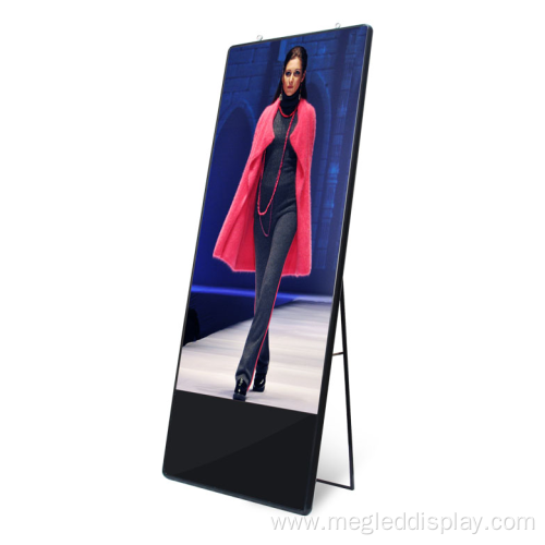 Indoor Advertising Media Creative Mirror Poster LED Display